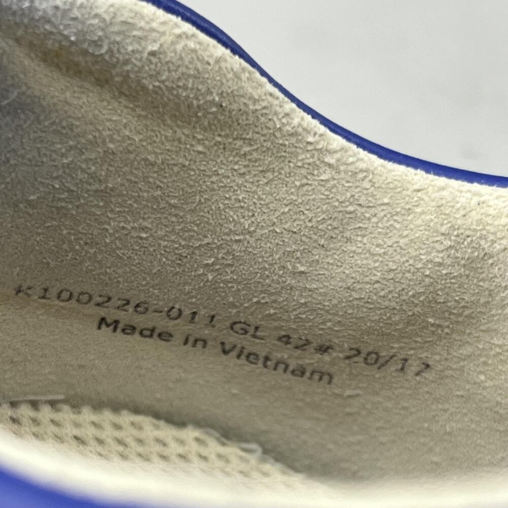 Camper Runner 4 Low Casual Shoes Men Size 9 US, 42 EU Blue Leather Lace Sneakers - Picture 8 of 8